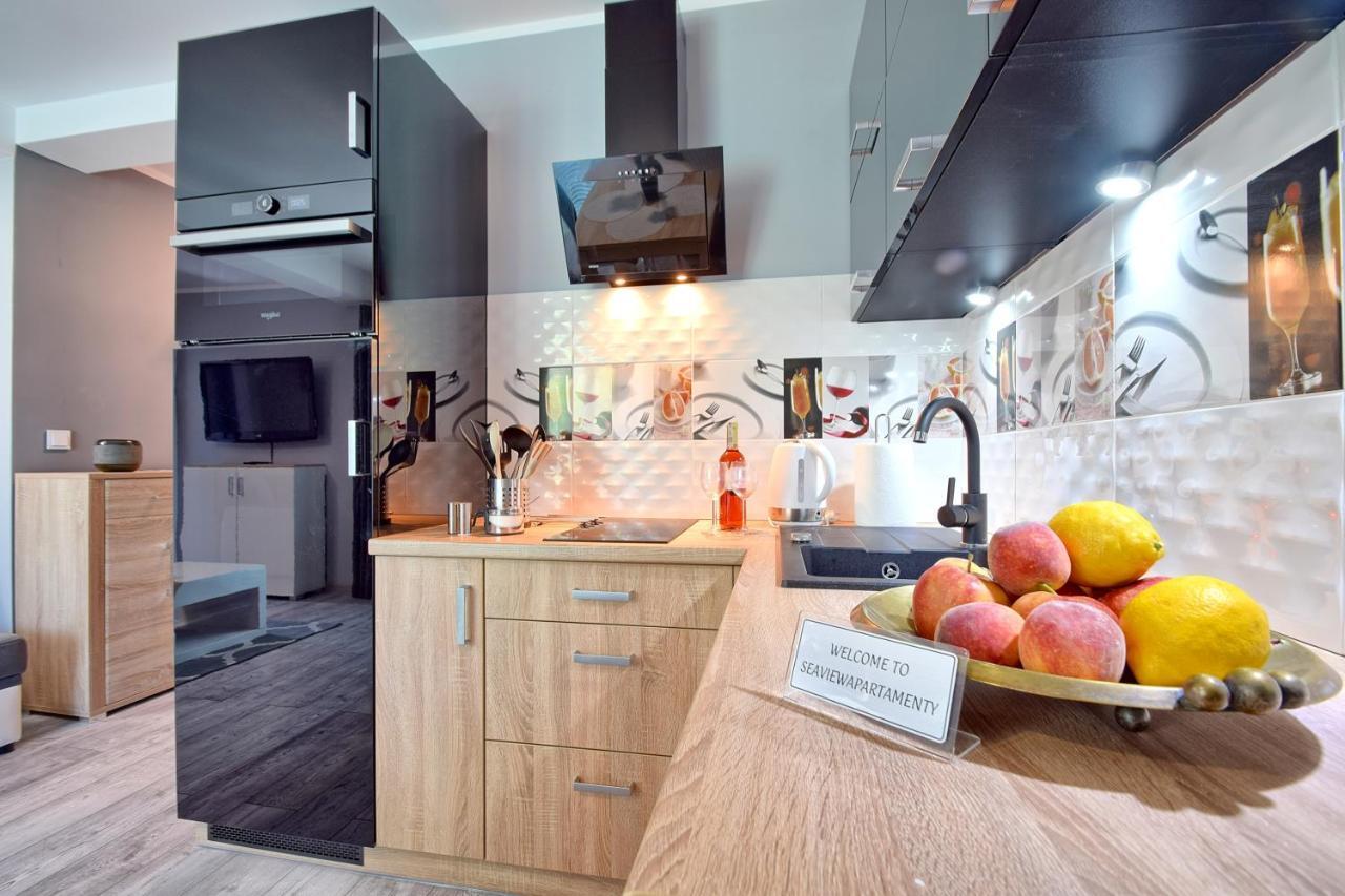 Sea-View Apartamenty Kolorowe Balkony ミエンジズドロイェ エクステリア 写真